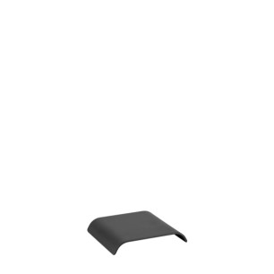 Меламиново плато GN 1/6 17,6x16,2xh2,9см HELLA BLACK BUFFET-(HC-28134) - Horecano