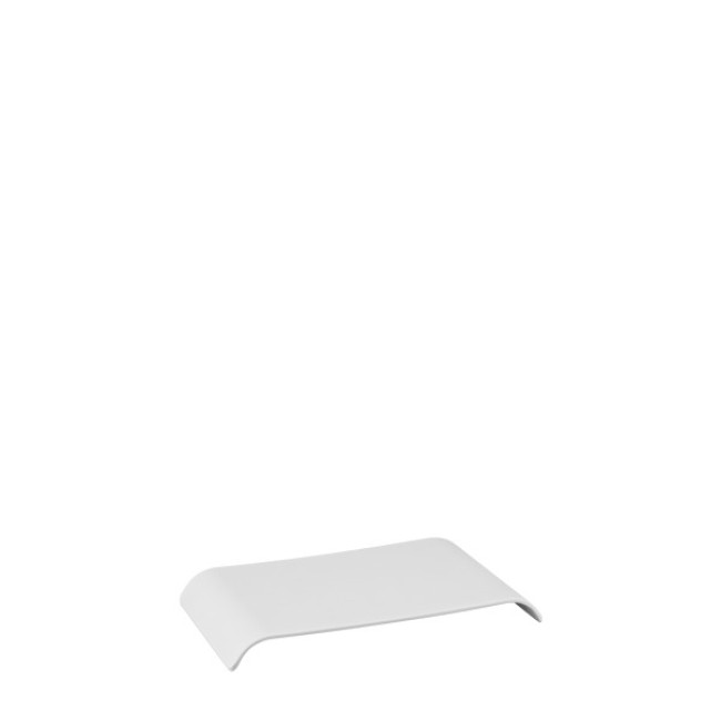 Меламиново плато GN 1/4 26,5x16xh2,9см HELLA WHITE BUFFET-(HC-28141) - Horecano