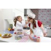 Пластмасова кутия контейнер странично отваряема 15x9,5x7,5см 0.75л 9360 - Titiz