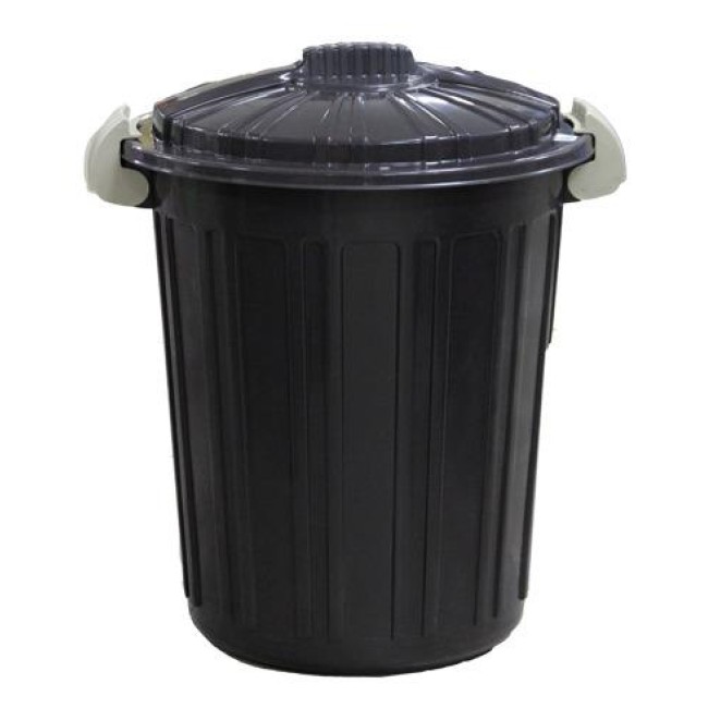 Пластмасов кош за отпадъци N-5 -73л. 45х52см. кафяв (CK-420) - Irak Plastik
