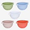 Пластмасова купа гевгир с дръжки 33x27x13,5см различни цветове (SG-225) - Irak Plastik