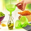 Комплект пластмасови фунии 3 броя различни цветове (HU-335) - Irak Plastik
