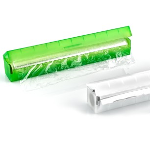 Пластмасова кутия за фолио 22x5xh4,5см различни цветове ИП-(PO-105) - Irak Plastik