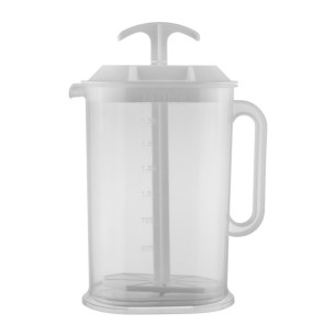 Пластмасова кана за айрян 15x10xh28см 2л бяла HOME-(HC-31779)SU130 - Horecano