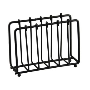 Метален салфетник "OLD SCOOL" 13x4,5xh10см черен (HC-32139) - Horecano 