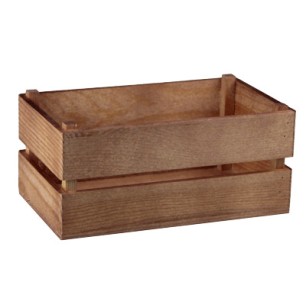 Дървена касетка 17,6x10,2xh8см венге OLD FASHIONED-(HC-32140) - Horecano