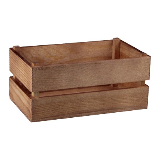 Дървена касетка 17,6x10,2xh8см венге OLD FASHIONED-(HC-32140) - Horecano