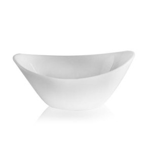 Порцеланова сосиера овал 4.25" 11см (ZD7529)ZD - Китайски порцелан