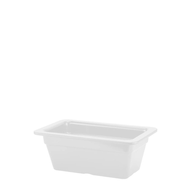 Меламинов гастронорм  бял GN 1/4 h100мм 265х162мм   2.8л   (11400)KN - Kulsan