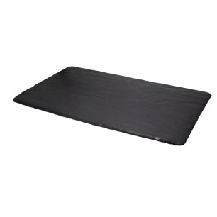Меламиново плато правоъгълно тип "Каменна плоча" черно 32x52см GN 1/1 (K 9550)AN - Alkan