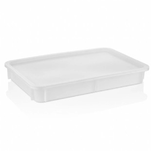 Полипропиленов контейнер за тесто бял 60х40х7.5см (GPH-75) PP - Plast Port