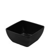 Меламинова купа  квадратна черна  19x19x9см 