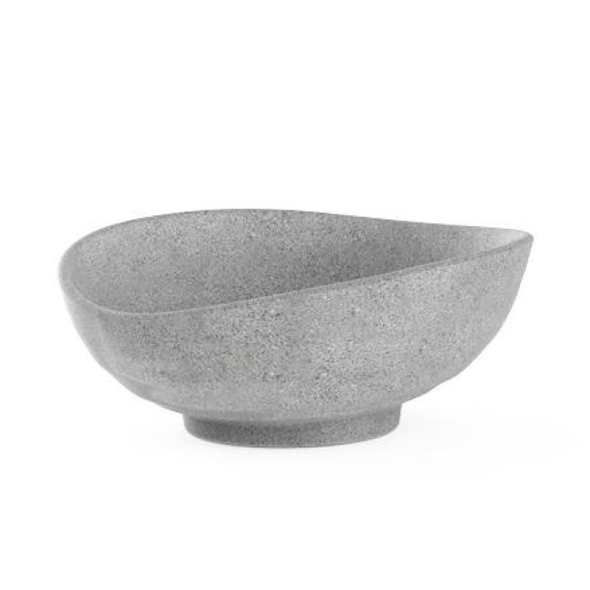 Меламинова купа "GREY GRANITE GALAXY"  26x22xh9,6см 1,6л сива  KN-(36026GG) - Kulsan