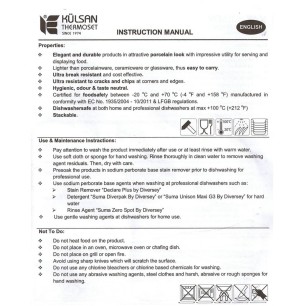 Меламинова модулна купа ф10xh10см 590мл черна (1590.BL) - Kulsan