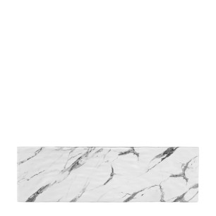 Меламиново плато двустранно GN 2/4 53x16,5см WHITE MARBLE KN-(17024.CWM) - Kulsan