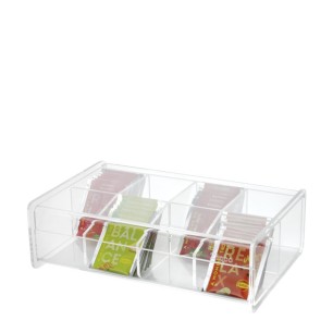 Акрилна кутия за чай на пакетчета 17x27,5x8,5см  (ZCP 339)AN - Alkan