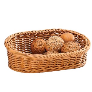 Полипропиленов панер за хляб елипса 30x45x14см. (B-OT 5224 22B)AN - Alkan