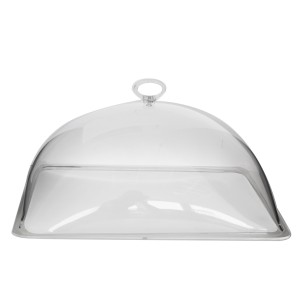 Акрилен капак правоъгълен с отвор 34,5x54,5см. - (ZCP 153-G)AN - Alkan