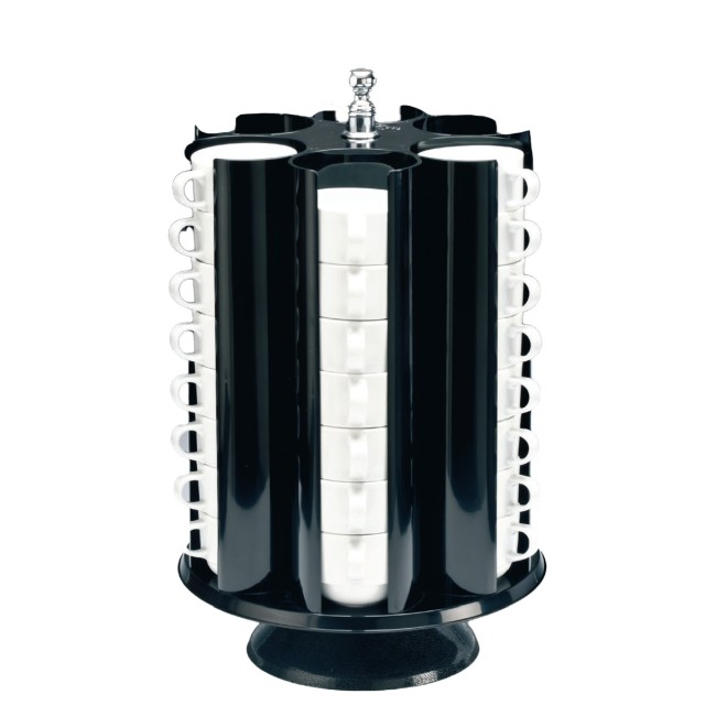Щанд въртящ за чашки 48местен 30x30x48см (ZCP 098)AN - Alkan