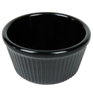 Меламинова купичка малка 8x8x4,5см черна AN-(K-2010) - Alkan 