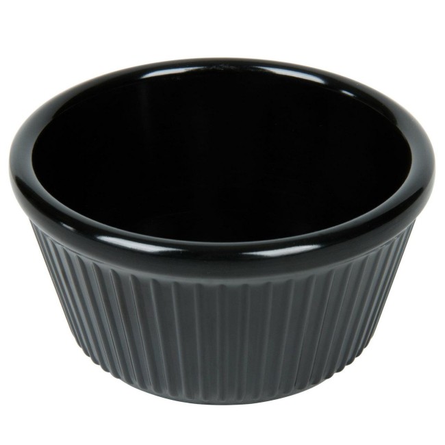 Меламинова купичка малка 8x8x4,5см черна AN-(K-2010) - Alkan 
