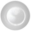 Меламиново плато кръгло бяло  45x45x1см  MINA (10945)KN - Kulsan