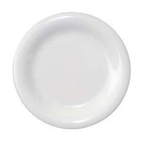 Меламинова чиния бяла 23x23x2,4см  (2123)KN - Kulsan