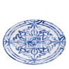 Меламиново плато овално 39x29xh4,4см KN-TILDA-SEVILLA-(11839.CW.SEV) - Kulsan