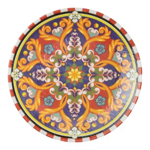 Меламиново плато кръгло ф40xh3,9см (11940.CW.COR) KN-TILDA-CORDOBA-(11849.CW.COR) - Kulsan