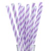 Хартиени сламки Bubble Tea, ф1,2x26см, 50бр, лилави, BARWARE-(HC-37237)(210419-2) - Horecano