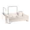 Пластмасов стелаж / сушилник за чинии 44x35x20см бежов PN-(M-E74-09) - Primanova