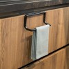 Поставка за кърпа 6x22,5x9см черна PN-(M-B30-06) - Primanova