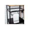 Поставка за кърпа 6x22,5x9см черна PN-(M-B30-06) - Primanova