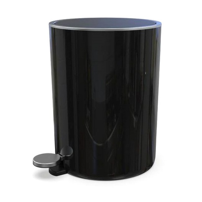 Кош с педал 5л ф21x28см LENOX черен PN-(M-E66-06) - Primanova