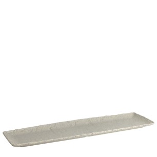 Меламиново плато правоъгълно 53x16,2см WHITE GRANITE POLARIS KN-(41024.WG) - Kulsan