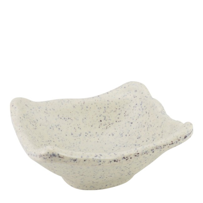 Меламинов рамекин квадратен 9х8,5xh3,9см 74мл WHITE GRANITE KN-(25109.WG) - Kulsan