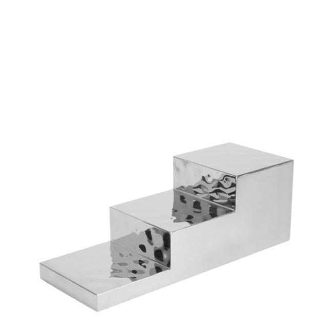 Дисплей на 3 нива 54x20xh19см INOX NORTH-(HC-39109) - Horecano