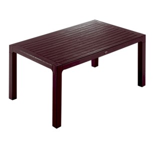 Маса "CLASSI WOOD", 90х150см, кафява, NOVUSSI-(C002)
