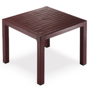 Маса "CLASSI WOOD" 90х90xh75см кафява NOVUSSI-(C001)