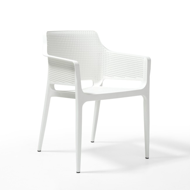 Стол "BOOM" WHITE 54x60x80см (NVS085) - NOVUSSI