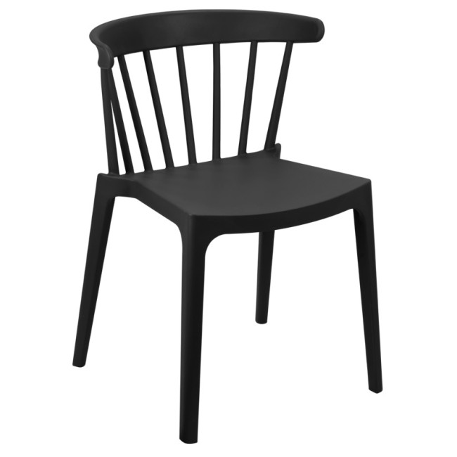 Стол 53х53хh75см черен ASPEN-(HC-42529) - Horecano
