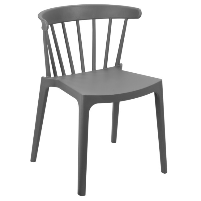 Стол 53х53хh75см сив ASPEN-(HC-42530) - Horecano