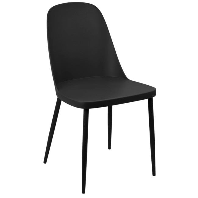 Стол 54,8х46хh80см черен ORLANDO-(HC-42532) - Horecano