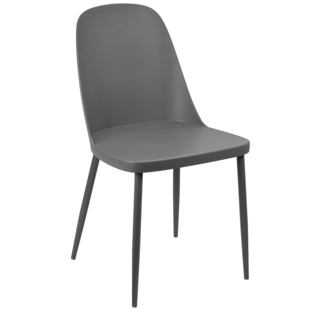 Стол 54,8х46хh80см сив ORLANDO-(HC-42533) - Horecano