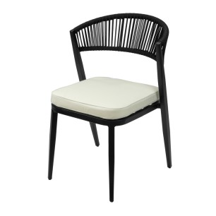 Стол 56x57xh83,5см черен LAGOS-(HC-42535) - Horecano