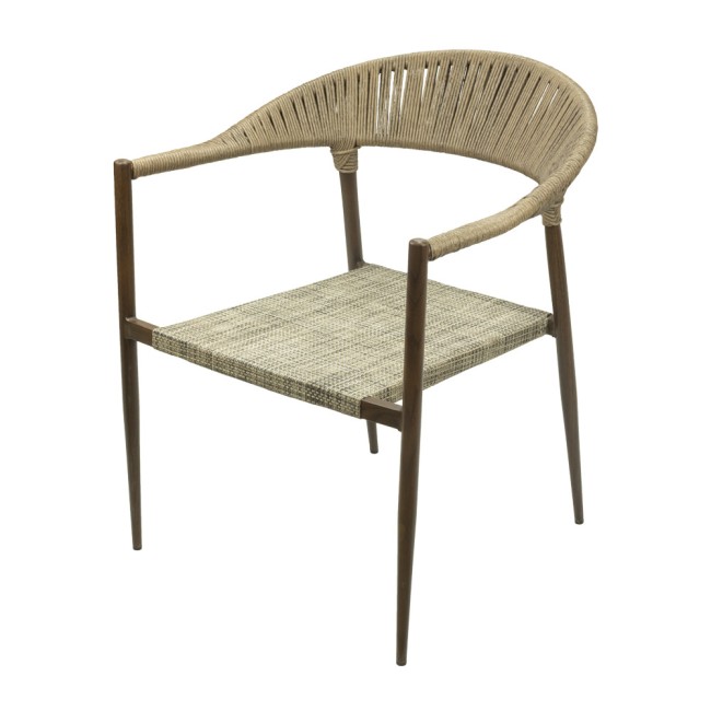 Стол 62x65xh78см POLYRATTAN LATTE SEDONA-(HC-42539) - Horecano