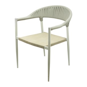 Стол 62x65xh78см POLYRATTAN LIGHT GRAY SEDONA-(HC-42540) - Horecano