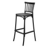 Бар стол 36x44xh103см черен ARLES-(HC-42545) - Horecano