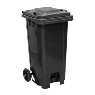 Кош за смет с педал 120л черен CLEANING-(HC-4341)  - Horecano