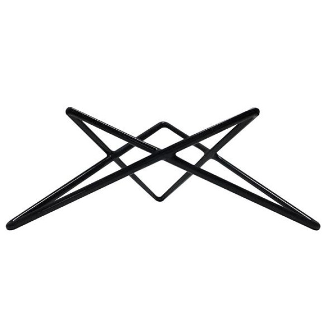 Метална стойка дисплей "Звезда" с неплъзгащо покритие 30x30x10см (ER0704BK000)(920704) - Ilsa
